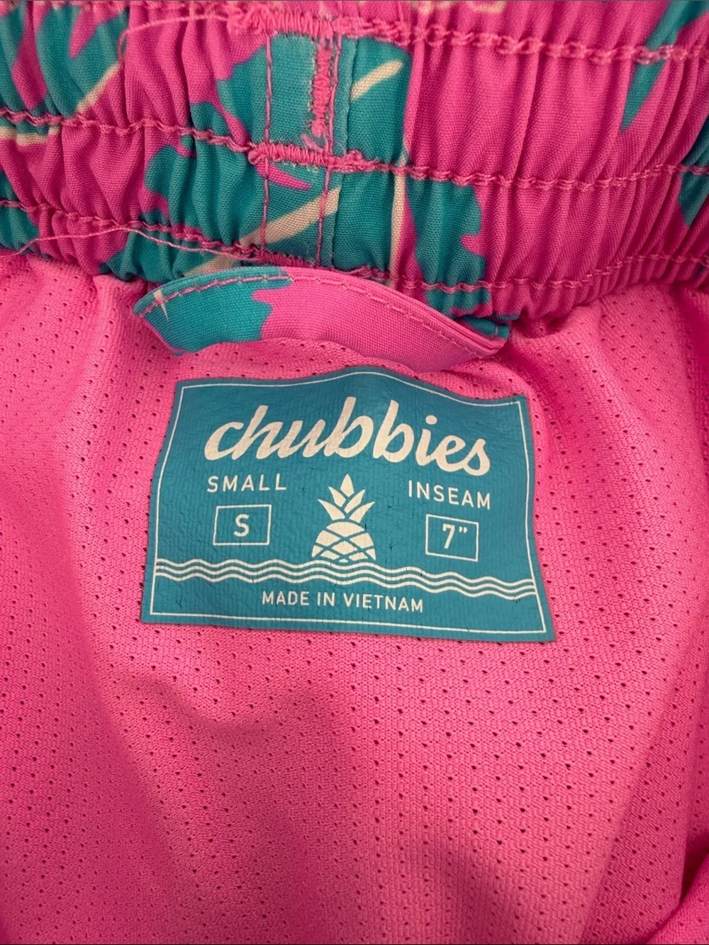 chubbies size small